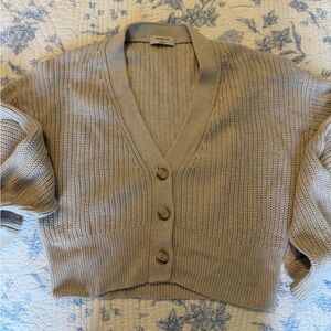 ARITZIA BABATON CARDIGAN-S-OATMEAL